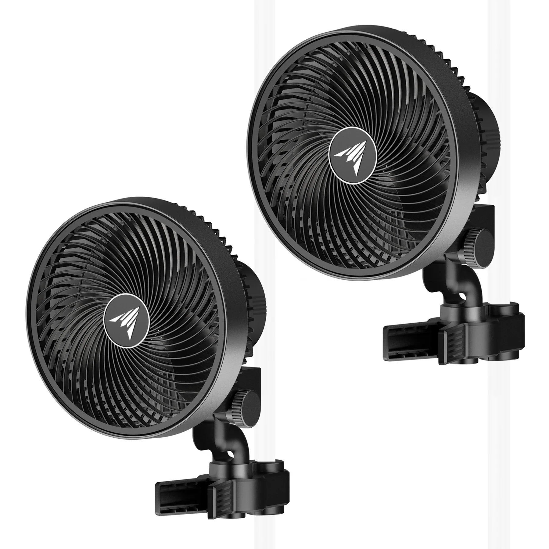 Air Movement Fan TWIN PACK - AC Infinity Cloudray S6 EC Oscillating Clip Fan (Gen2)