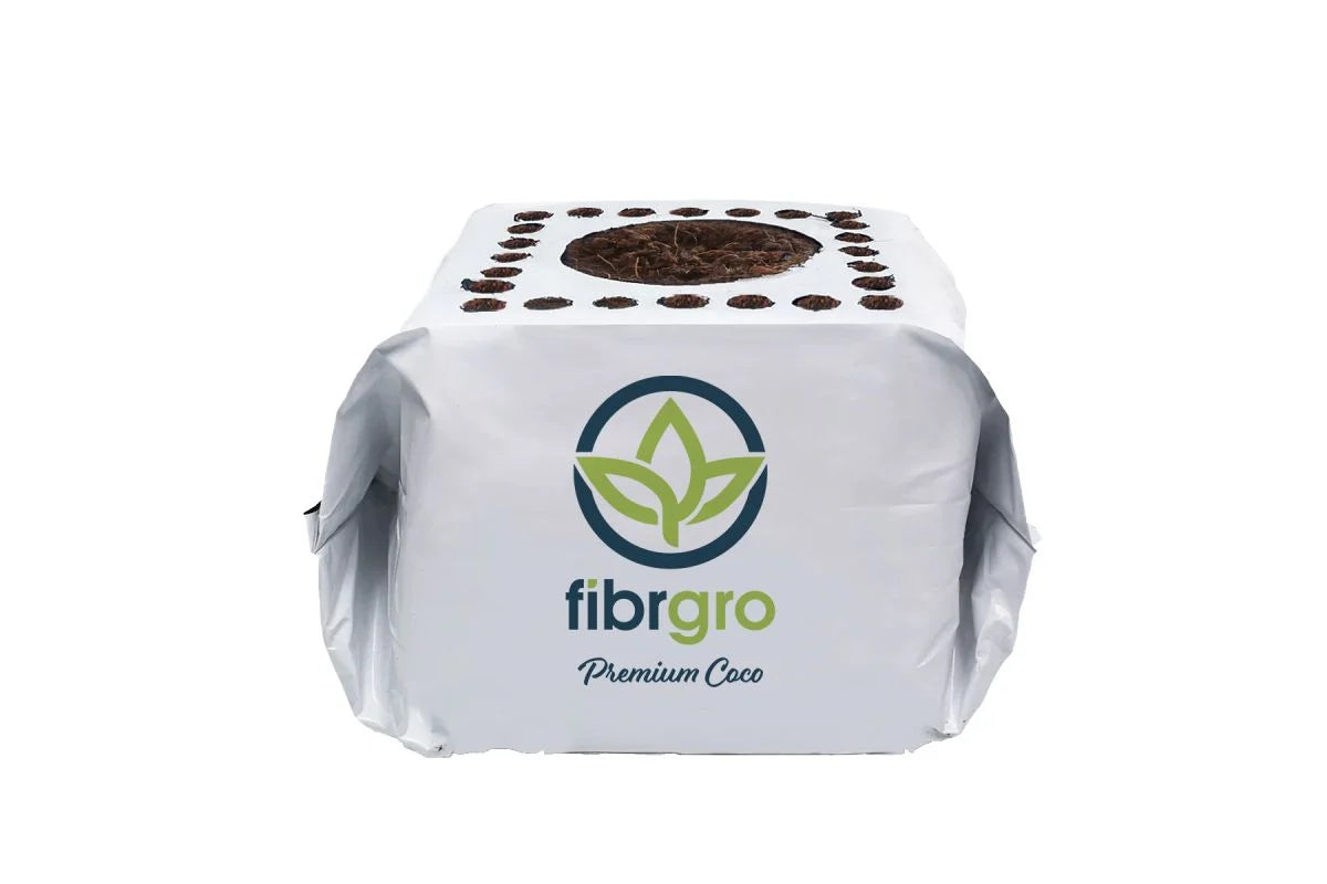 Grow Media Singles Fibrgro Buffered Propagation Cubes 4”x4”x2.5”