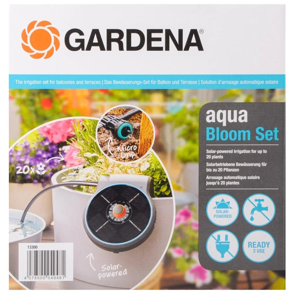 Grow Systems Gardena Solar-powered Irrigation AquaBloom Set