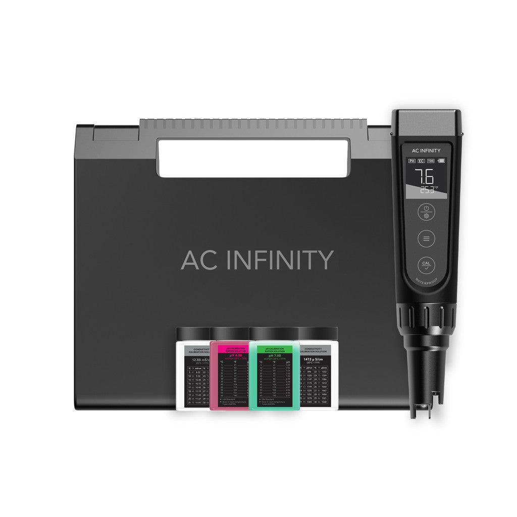 Nutrient Mangement AC Infinity All-In-One Nutrient Pen Meter | Ph, EC, TDS, Temp and Salinity (AC-PHM7)