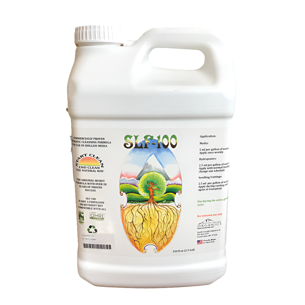 Nutrients 9.4L (2.5 US gallon) SLF-100 Hydroponics Systems and Soilless Media Cleanser