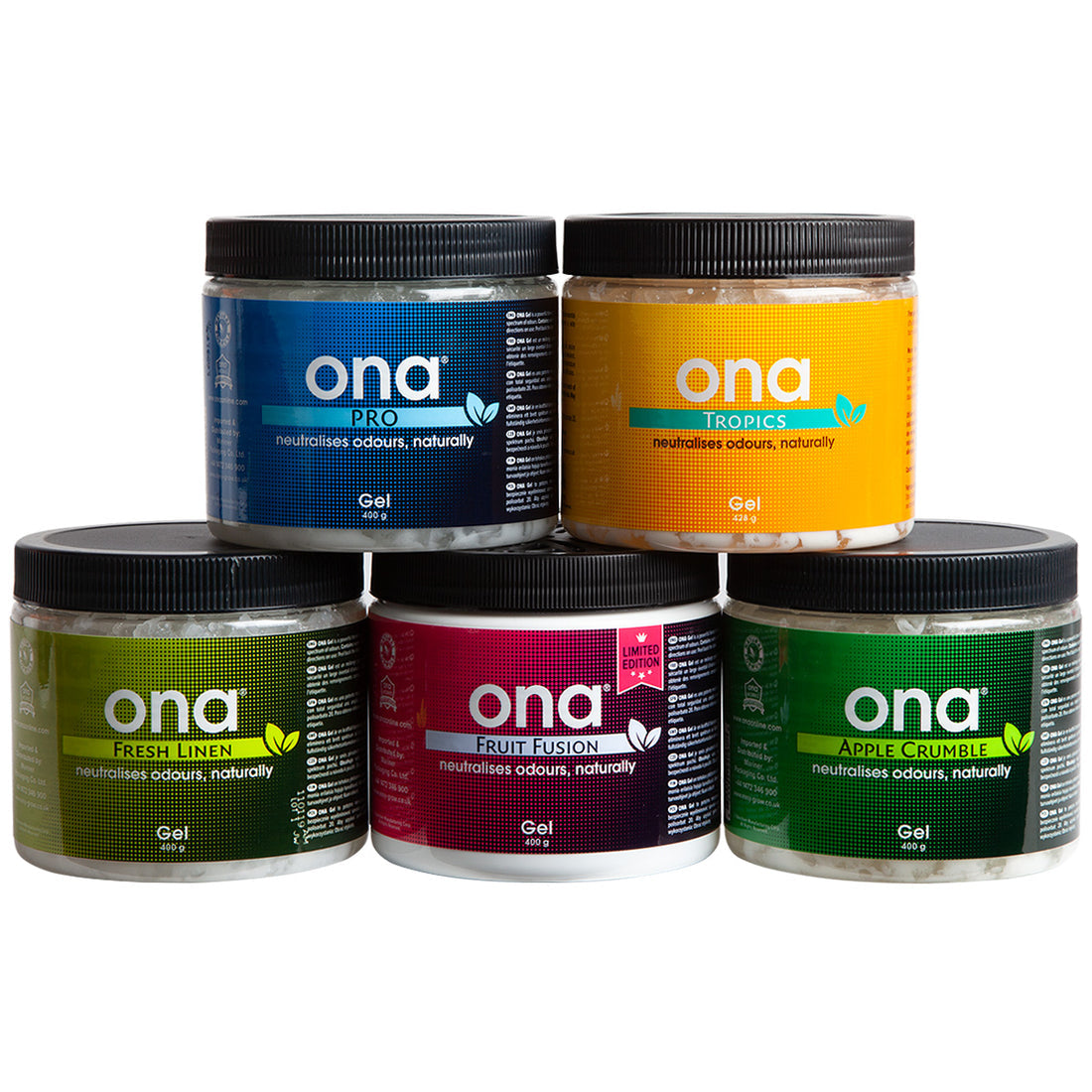 Odour Control ONA Air Gel Pot 400g (500ml)