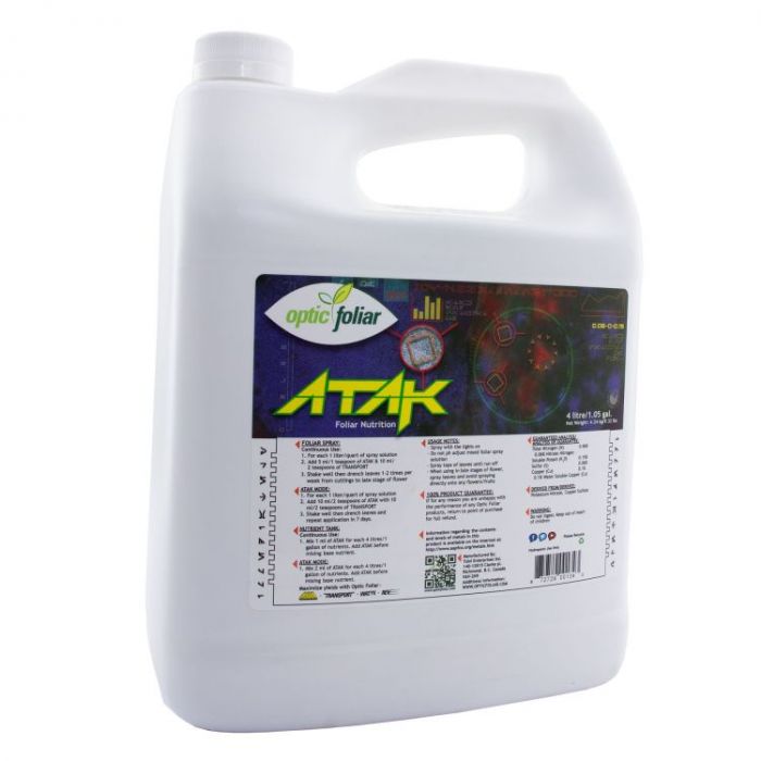 Pest & Diseases 4L RTU Optic Foliar Atak - Powdery Mildew Treatment